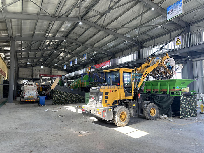 South Korea Domestic Garbage Sorting Customer Site